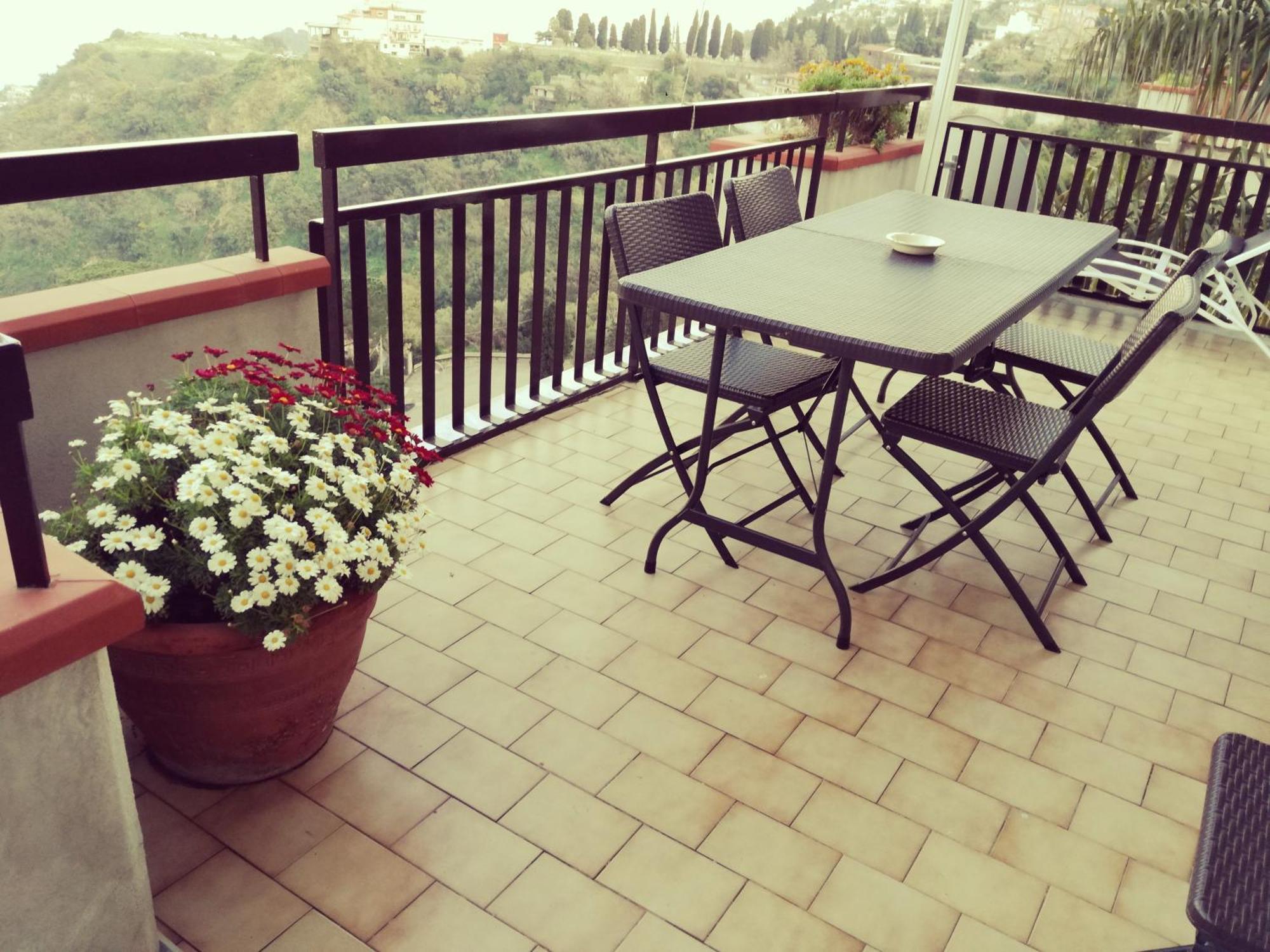 Ferienwohnung Olimpia'S House Taormina Exterior foto
