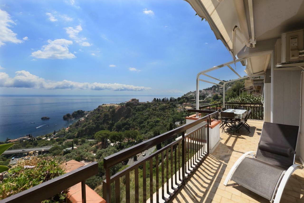 Ferienwohnung Olimpia'S House Taormina Exterior foto